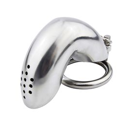 Male Chastity Belt Stainless Steel Cock Cage Bondage Alternative Stimulating Adult Sex Toy