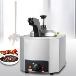 Commercial Electric Sauce Dispenser Food Warmer Chocolate Soy Sauce Filling Machine Jam Heating Machine