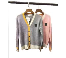 Sweater Woman Designer Round neck Stripe Sweaters Knit Letter Knitted Fashion Long-sleeved Patchwork Cardigan Casual Knitwear Shirts