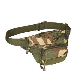 Outdoor Sports Waist Belt Bag Waterproof Oxford Cloth for Outdoors Camping Hiking Cycling Climbing Bag Q0705