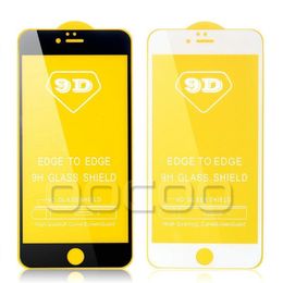 9D Full Cover Glue Tempered Glass Phone Screen Protector For iPhone 12 MINI PRO 11 XR XS MAX 8 7 6 Samsung Galaxy S21 Plus A32 A42 A52 A72 4G 5G A51 A71 A02S Moto G Stylus 2021