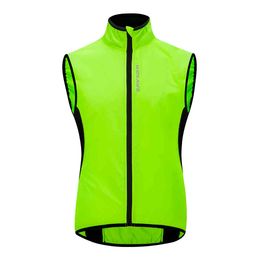 WOSAWE High Visibility Motorcycle Cycling Outdoor Sports Safety Clothing Reflective Jacket Windbreaker Vest