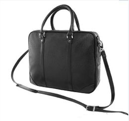 Men's bags designer Shoulder Briefcase Black Brown Leather Handbag Business Man Laptop Bag Messenger Bag men briefcases purses