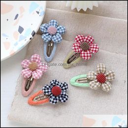 Hair Aessories Baby, Kids & Maternity Childrens Flower Hairpin Japanese And Korean Version Of Spring Summer Girls Cute Hand-Woven Side Clip