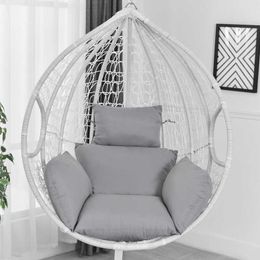 1 Pc Hanging Basket Chair Cushions Hammock Thick Nest Back Pillow for Indoor Outdoor Swing Seat Cushion cojines decorativos 210716