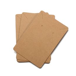 2021 50pcs/lot Earrings Necklaces Display Cards for Jewellery Boxed and Packaging Cardboard Hang Tag Card Ear Studs Paper Card 6x9cm