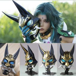 Other Event & Party Supplies Genshin Impact Xiao Cosplay Xiao's Glass Fibre Reinforced Plastic Eye Luminous Mask Highly Restored Character H