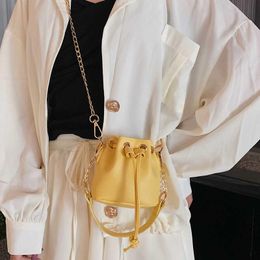 Shoulder Bags Mini Bucket Bag Small Women's Fashion In Autumn And Winter Versatile Chain Messenger