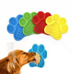 Dog Lick Mat Slow Feeder Bathing Distraction Pads with Suction Cup for Treats,Anxiety Relief,Grooming,Pet Training ZZE5710