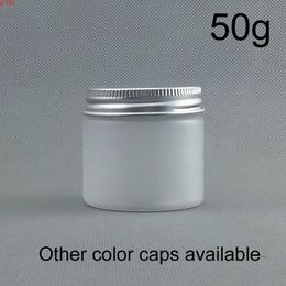 50g Matte Plastic Bottle Refillable Makeup Eye Cream Cosmetic Lip Gloss Jar Pill Capsule Packaging Container Free Shippinggood qty