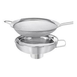sieves and strainers Canada - Stainless Steel Canning Funnel Fine Mesh Strainer Sieve,Kitchen For Wide And Regular Jars Liquid Dry Ingredients Baking & Pastry Tools