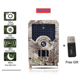 PR-200 Hunting Camera 0.8s Trigger Time 110 Degrees PIR Sensor Wide Angle Infrared Night Vision HD Cameras Scouting