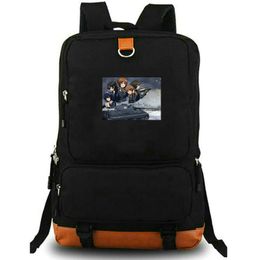 Girls und Panzer backpack Dream Riser daypack Enter Mission school bag Cartoon Print rucksack Leisure schoolbag Laptop day pack