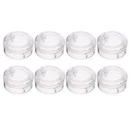 26mm Empty Clear Makeup Eyeshadow Box Round Eyeshadow Storage Case Travel Eye shadow DIY Container for Women Girls