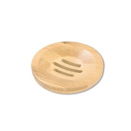 2021 Soap Dish Holder Wooden Natural Bamboo Soap Dishes Simple Bamboo Soap Holder Rack Plate Tray Round Square Case Container