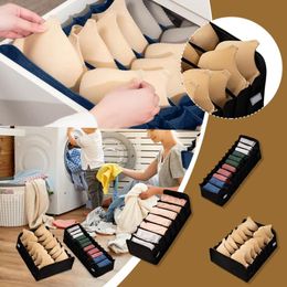 Storage Drawers Collapsible Compression Underwear Box Panty Socks Compartment Organizer#25