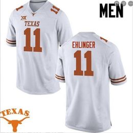 Custom 009 Youth women Texas Longhorns Sam Ehlinger #11 Football Jersey size s-5XL or custom any name or number jersey