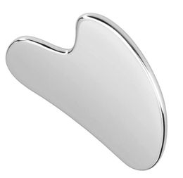 Factory Massage Stones Rocks Stainless Steel Gua Sha Scraping Tool Facial Guasha for Face Body SPA KD1