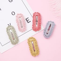 Hair Clips for Children Women Kids Girls Snap Hair Clamp Pins Hairpins BB Barrettes Baby Girl Styling Accessories