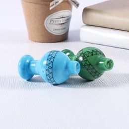 Wholesales printed other smoking accessories cigarette carp cap for glass bong banger