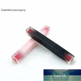 1 pc 6ML Double side Square Lip gloss tube Empty lip glaze bottle Gradient color Eyeliner Lipstick Plastics cosmetic Container Factory price expert design Quality