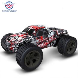 Rc Car 2.4G 4CH Rock Radio s Driving Buggy Off-Road Trucks Modelo de alta velocidad Vehículo todoterreno wltoys Drift Toys 220119