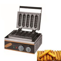 CE Stainless Steel French Hot Dog Making Machine Waffle Machine 110V/220V