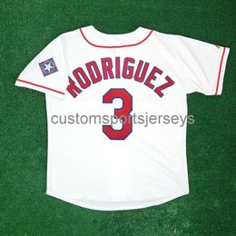 Men Women Youth Embroidery Alex Rodriguez Home White Jersey w/ Team Patch All Sizes