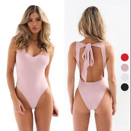 Women's Jumpsuits & Rompers Pink Bodysuit Casual Solid Square Collar Sleeveless Panelled Bodycon Jumpsuit Elegant Summer Body Femme Bandage