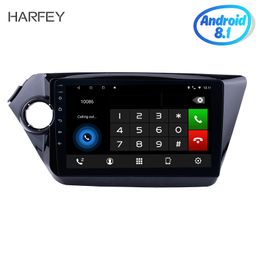 Android 10.0 GPS Car DVD Player API 29 for 2011-2015 Kia K2 RIO Head unit Radio Removal with 9" Multi-touch Capacitive 3G