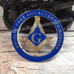 Masonic Car Badge Emblem Freemason BCM1 ANCIENT AND ACCEPTED MASON exquisite paint technique personality decoraction