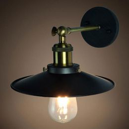 Lamp Covers & Shades DIY Wall Light Lampshade Shade Bulb Guard Clamp Antirust Round Bar Coffee Pendant Home Decoration