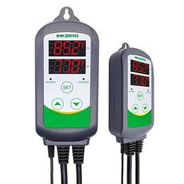 Inkbird ITC-308 Digital Temperature Controller Outlet Thermostat Heat and Cool,Carboy,Fermenter,Greenhouse Terrarium Temp. 210719
