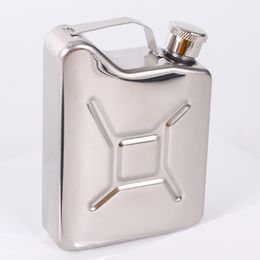 Wholesale Empty Portable 5oz Stainless Steel Hip Flask 5 Ounce barrel flasks