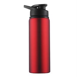 700ML Large Capacity Stainless Steel Bicycle Water Bottle Outdoor Sports Running Drink Riding Direct Drinking Sports Bottles XG0067
