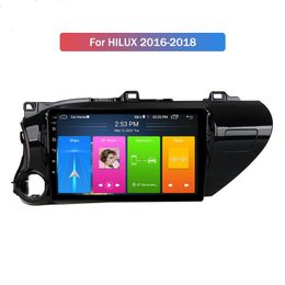 9" multimedia indash online still cool Android car dvd player MP5 touch screen video for TOYOTA HILUX 2016-2018