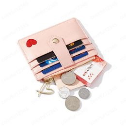 Business Credit Card Holder PU Leather Bank Card Case Fashion Women Mini ID Card Holders Organiser Wallet Purse