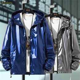 Guilantu Spring Autumn Plus Size Oversize Jacket Women Clothes Hooded Zipper Bomber Jackets Outerwear Harajuku Windbreaker Coat 210922