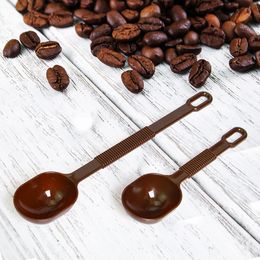 15ml Short Long handled Plastic Measuring Spoon Powder Coffee Spoons Bean Milk Tea Small Measure Spoon Kitchen Gadget LX4206