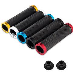 1 Pair Bicycles MTB Grip Road Bike Cycling BMX Handlebar Cover Anti-Skid Soft Rubber Handle Grip Bar End