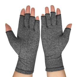 1Pair Arthritis Compression Gloves Joint Finger Pain Relief Hand Wrist Health Care Outdoor Cycling Sport Pain Relief Gloves 886 Z2