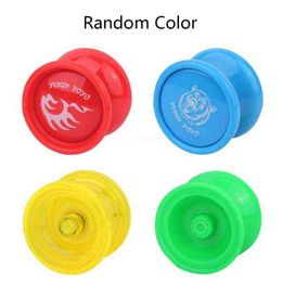 Classic Yo Trick Ball Colorful Metal Yo-yos Toy for Toddlers Responsive Game Interactive String Yo for Beginners Dropship G1125