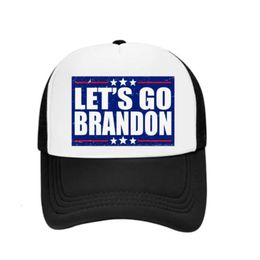 Stock Lets Go Brandon Baseball Hat American Campaign Party Supplies Mens and Womens Baseballs Caps Xu