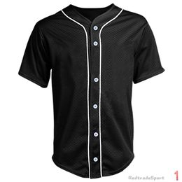 Customize Baseball Jerseys Vintage Blank Logo Stitched Name Number Blue Green Cream Black White Red Mens Womens Kids Youth S-XXXL 1CAJL
