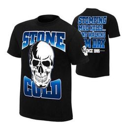 Summer Short Sleeve Wrestling CM Punk Bäst sedan dag ett av de tryckta männen t-shirt europeisk storlek xs ~ x