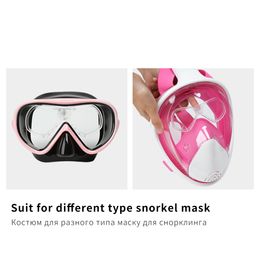 Mascarilla de snorkel desmontable Myopia Lens para el modelo 4910 4100 Professional Skuba Diving Mask Goggles Watersports Equipment