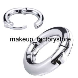 Massage Ball Stretcher Stainless Steel Penis Ring Scrotum Pendant Metal Cock Sex Toys For Men Delay Ejaculation Adjustable Lock