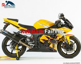 For Yamaha YZFR6 YZF R6 2005 Road Bike Covers YZF-R6 05 YZF600 YZF 600 2005 ABS Motorbike Fairings Parts (Injection Molding)