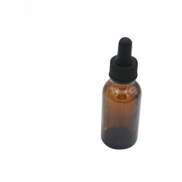 2021 30 ml Amber Clear Glass Dropper Bottles Liquid Reagent Pipette Bottles Eye Dropper Aromatherapy Essential Oil bottles