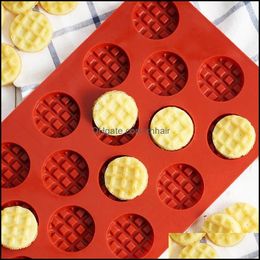 Bakeware Kitchen, Dining Bar Home & Gardensile Waffle Mould Diy Square Moulds Decorating Tool Practical Chocolate Creative Baking Aessories Mo